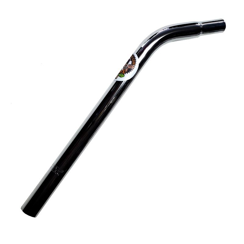 25.4mm BMXGuru X S&M Chromoly Layback Seatpost – Chrome – USA Made
