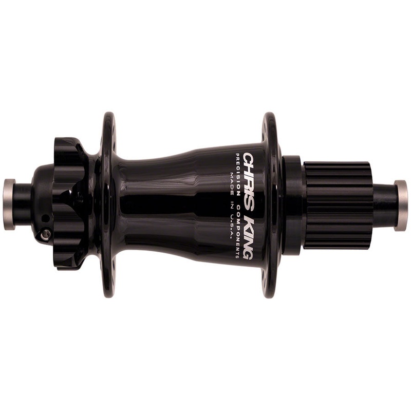 Chris King Boost Rear Hub – 12 x 148mm 6-Bolt MicroSpline Black 28H