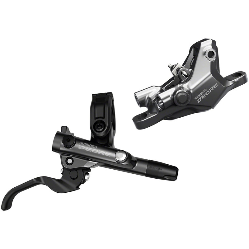 Shimano Deore BL-M6100/BR-M6100 Disc Brake Lever – Rear Hydraulic Resin Pads Gray