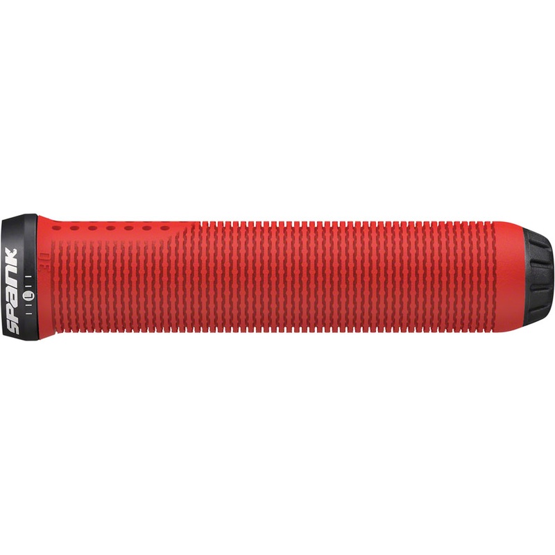 Spank Spike 30 Grips – 30mm Diameter, Red