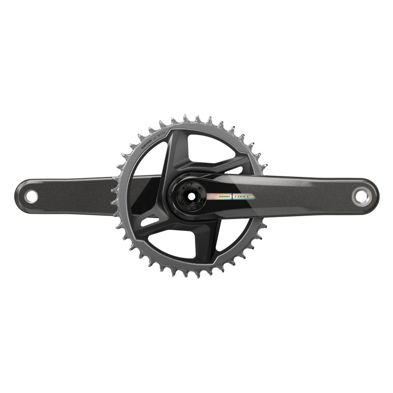 SRAM Force 1 Crankset – 172.5mm 12-Speed 40t Direct Mount DUB Spindle Interface Iridescent Gray D2