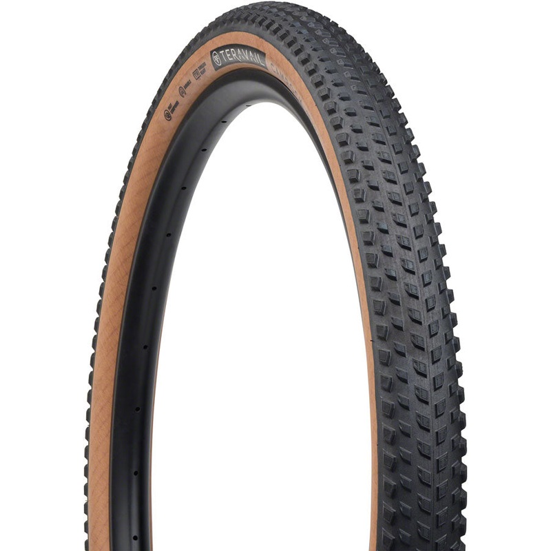 Teravail Camrock Tire – 29 x 2.4, Tubeless, Folding, Tan, Durable, Fast Compound