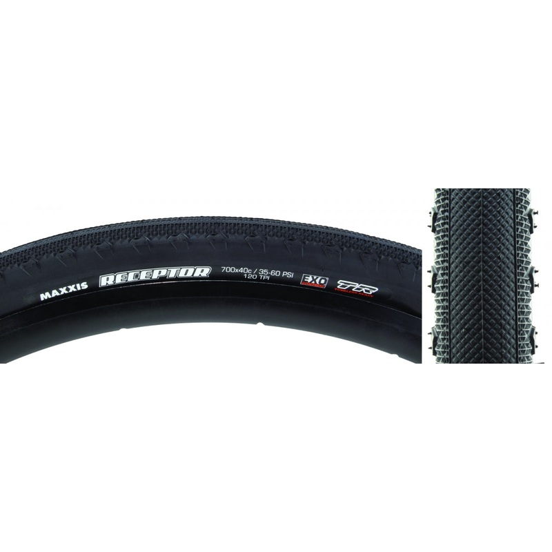 Tire Max Receptor 700X40 Black Fold/120 Exo/Tr