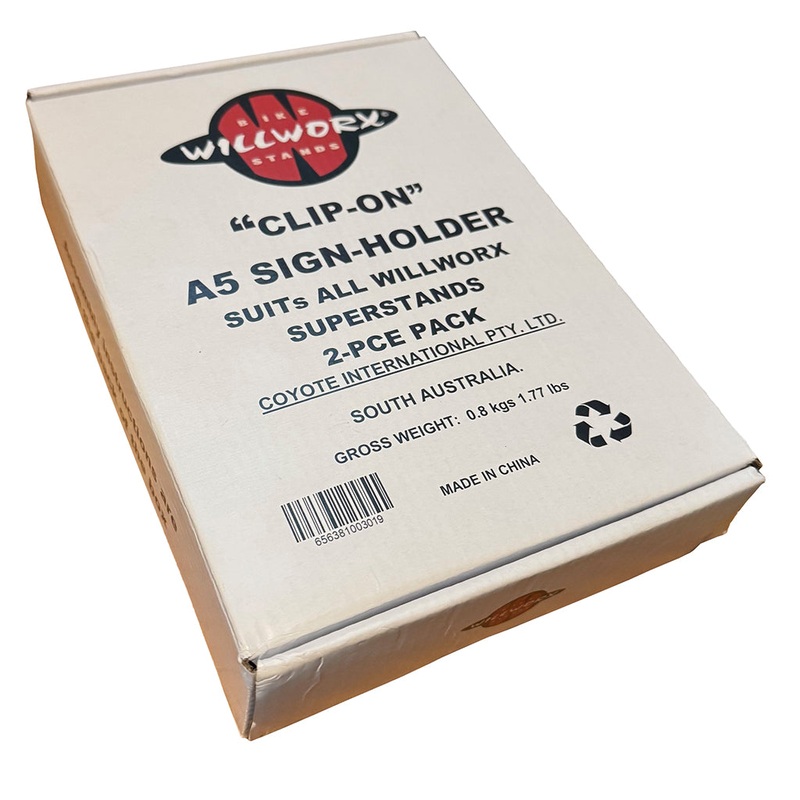 Willworx A5 Sign Holder 2/Count