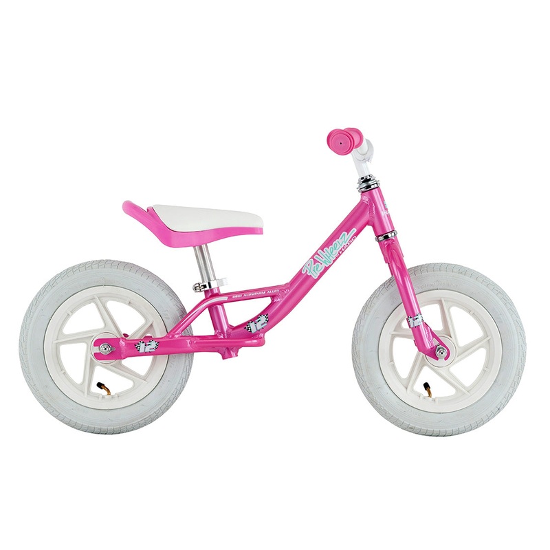 Haro PreWheelz 12″ Alloy Tire Balance Bike-Pink