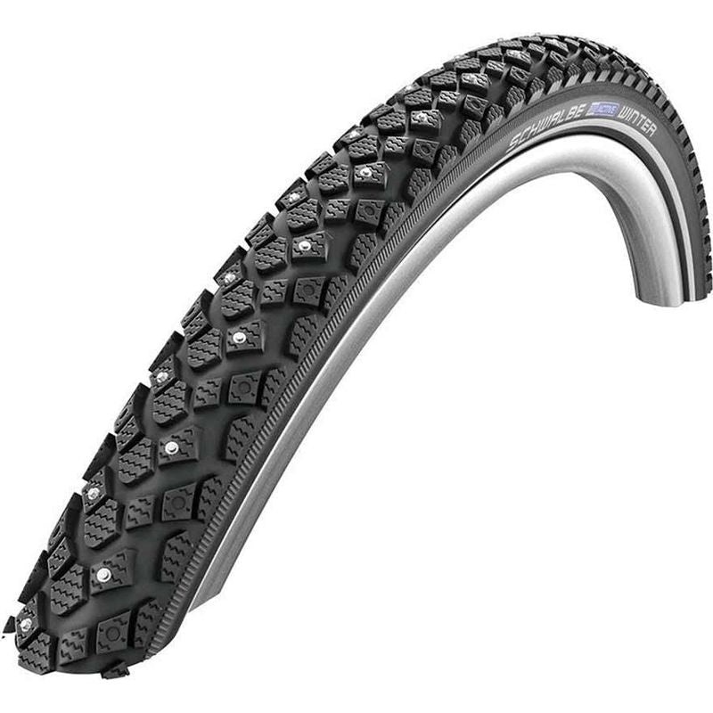Schwalbe Winter Tire – 700 x 40 Clincher Wire Black K-Guard Winter 120 Studs