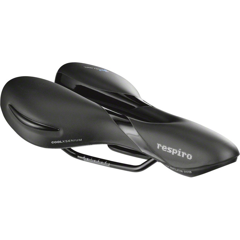 Selle Royal Respiro Saddle – Manganese, Black, Athletic