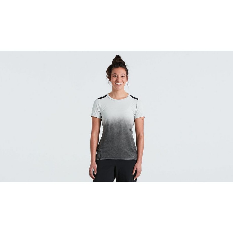 2022 SPECIALIZED TRAIL JERSEY SHORT SLEEVE WOMEN – Dove Grey Spray, X-SMALL
