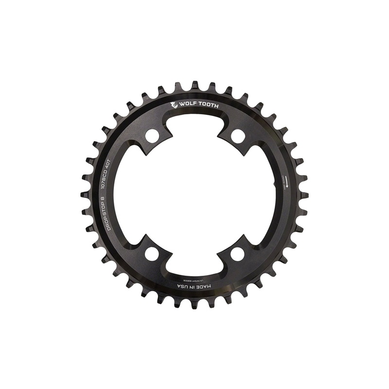 Wolf Tooth Drop-Stop B Chainring 107×4