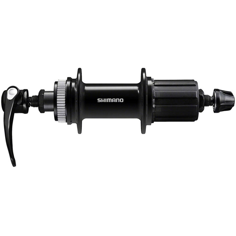 Deore FH-QC400-HM Rear Hub – QR x 135mm Center-Lock Disc HG10 BLK 32H