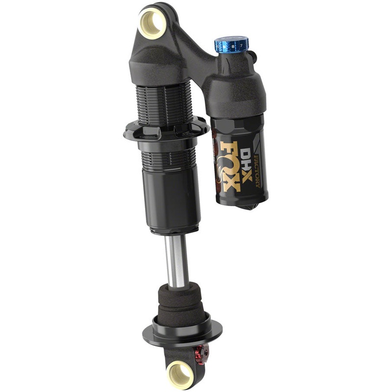 FOX DHX Factory Rear Shock – Metric, 210 x 55 mm, 2-Position Lever, Hard Chromoly Damper Shaft