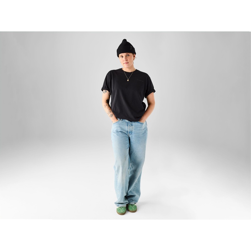 Shirt Trek Monochromatic Logo Large Black