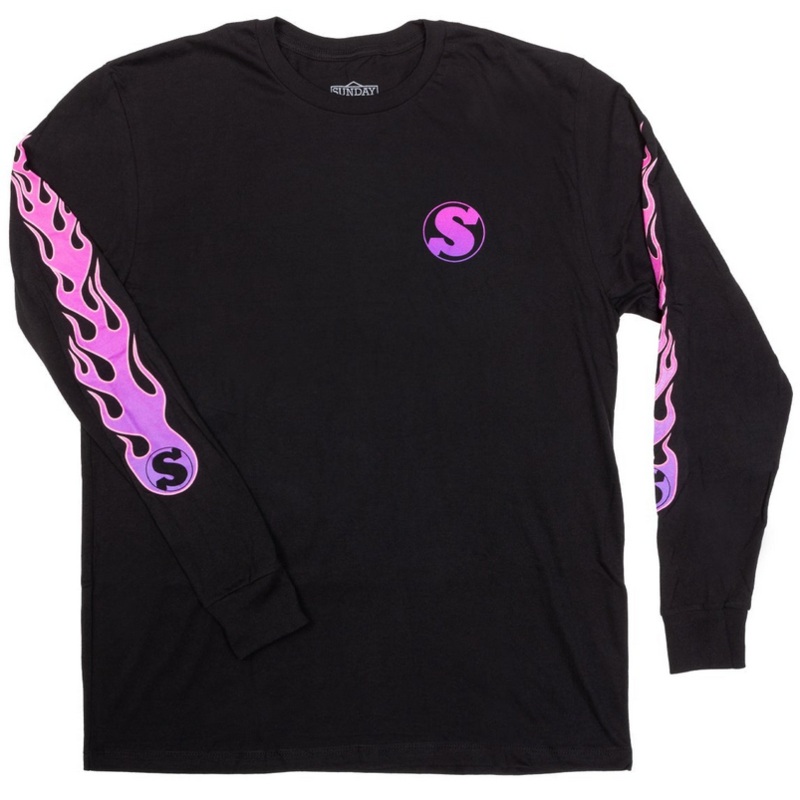 Sunday Flame Logo Long Sleeve Shirt