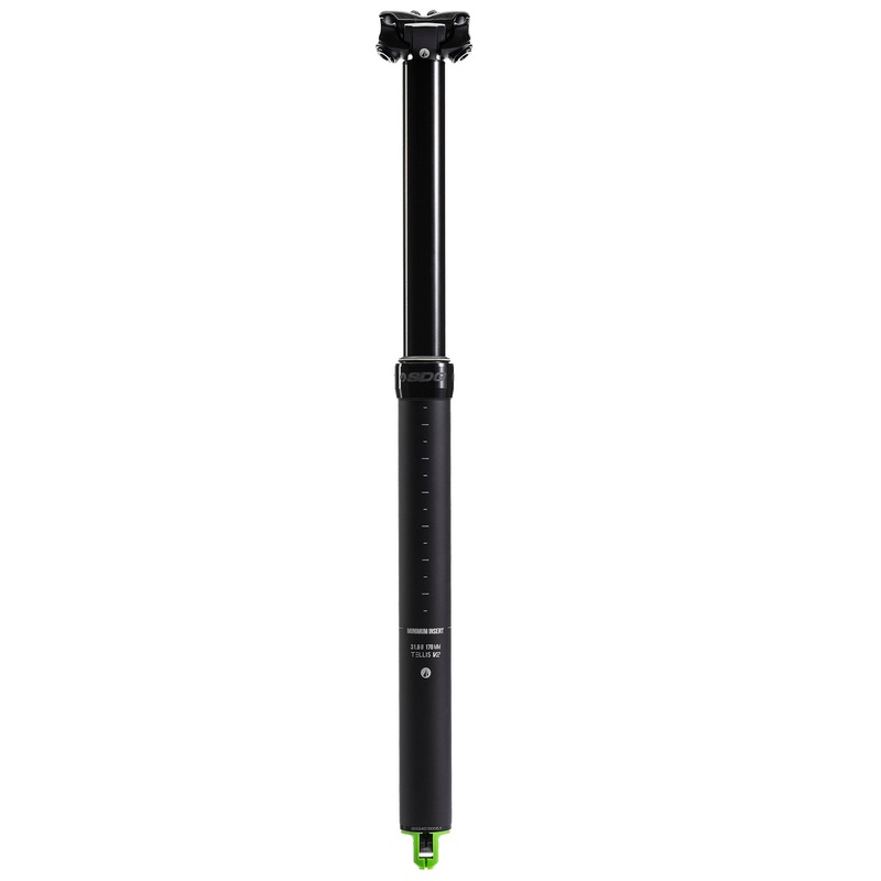Tellis V2 Dropper Seatpost (75mm) 30.9mm Black