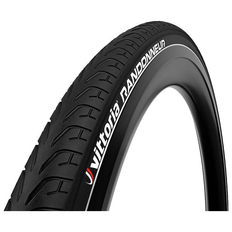 Vittoria Randonneur Reflect Tire – 700 x 35 Clincher Wire Black