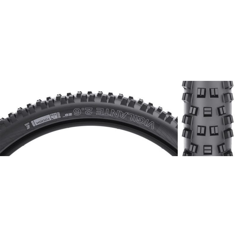 WTB Vigilante Tire – 29 x 2.6 TCS Tubeless Folding BLK Tough/High Grip TriTec E25