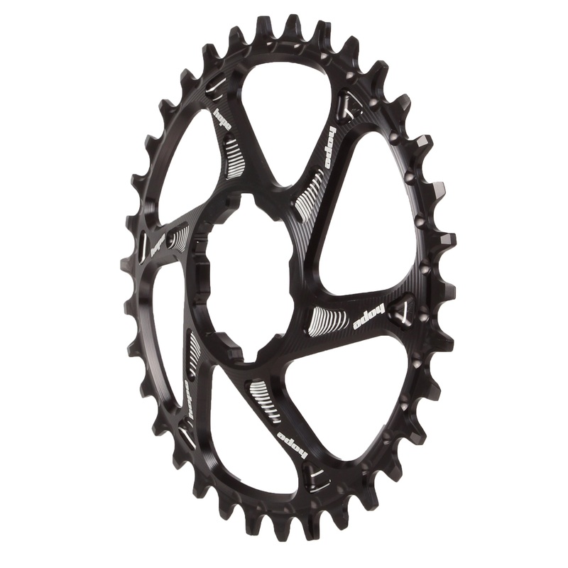 Hope Spiderless Retainer Chainring – 32t Hope Direct Mount R22 Black