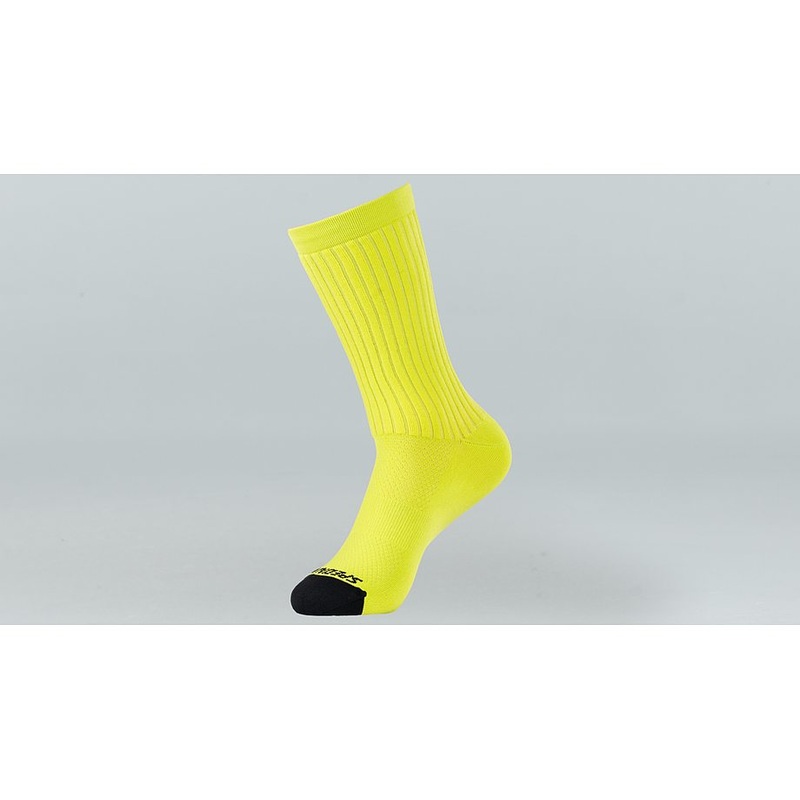 Specialized hydrogen aero tall sock hyper green s