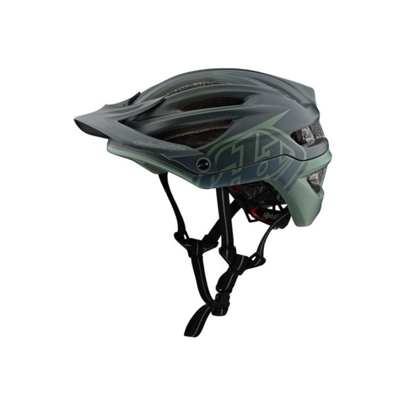 Troy Lee Designs A2 MIPS MTB Helmet – Decoy – Black-Flat Green – 2019