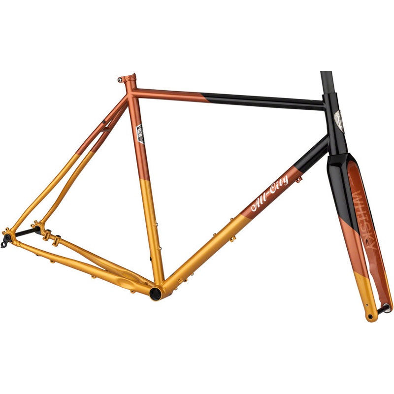 All-City Cosmic Stallion Frameset – Black/Brick/Bronze