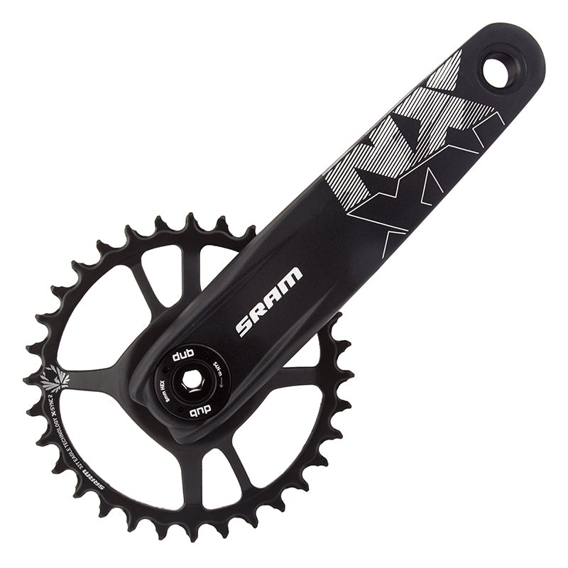 SRAM NX Eagle Crankset – 170mm 12-Speed 32t Direct Mount DUB Spindle Interface BLK