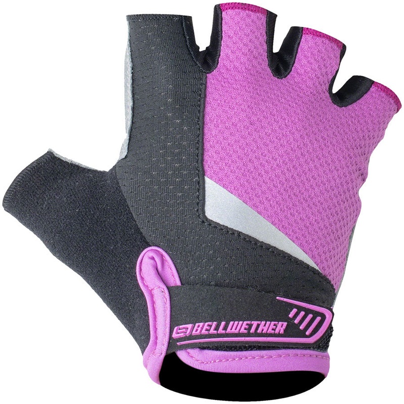 Bellwether Ergo Gel Gloves – Purple Short Finger Womens Small
