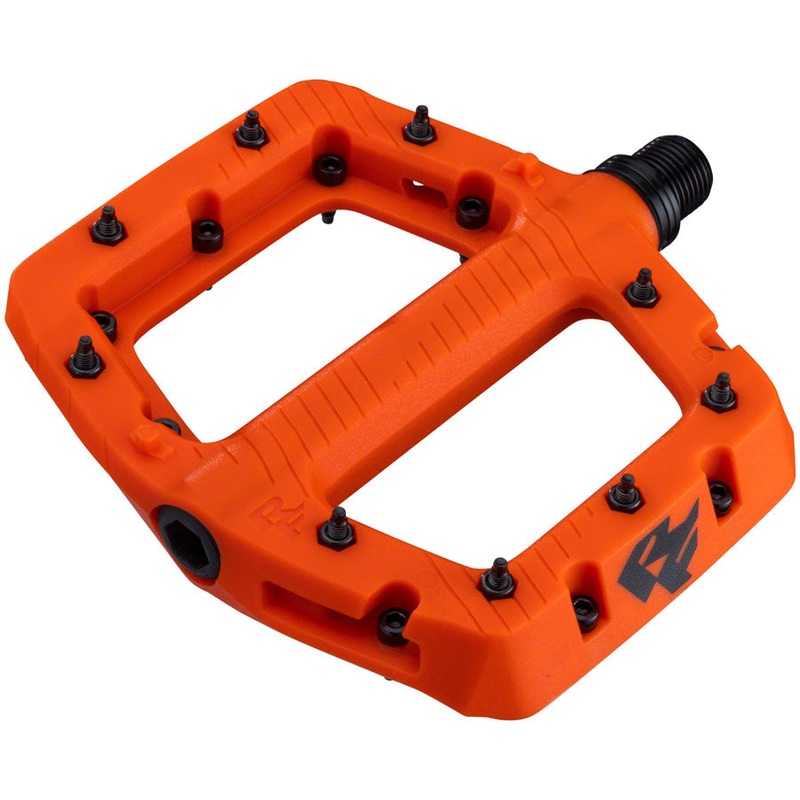 RaceFace Chester Pedals – Platform, Composite, 9/16″, Small, Orange