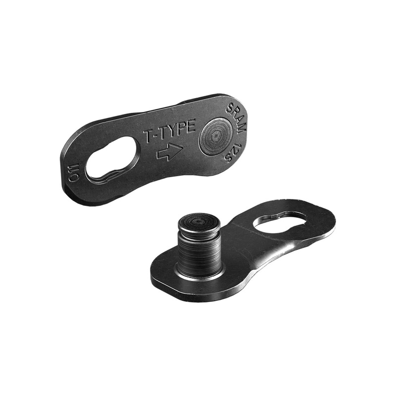 SRAM Eagle T-Type PowerLock Flattop Connector Link – 12-Speed For Eagle T-Type Flattop Chain Only BLK 4 Pack