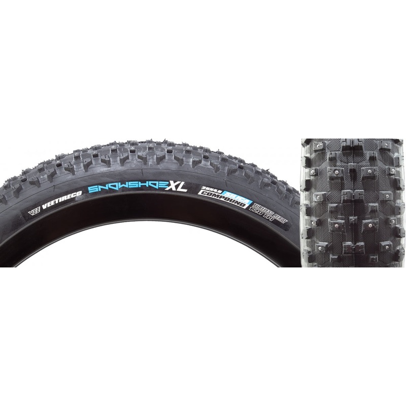 Tire Vee Snowshoe Xl 26X4.8 Black Fold Silca Stud