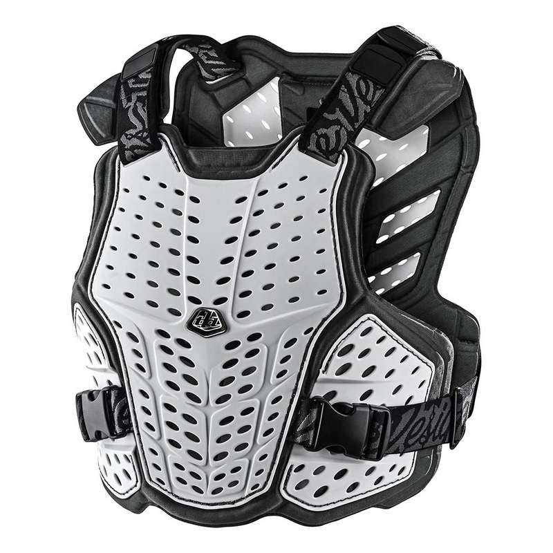 Troy Lee Designs Rockfight Chest Protector – Youth – White