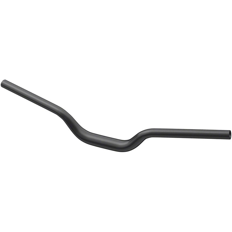 Zoom Riser Handlebar – 60mm Rise, 31.8mm Clamp, 640mm Width, Black