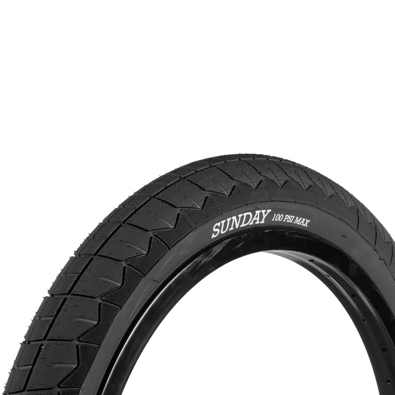 20×2.40 Sunday BMX Current V2 Tire – 100 psi – All Black