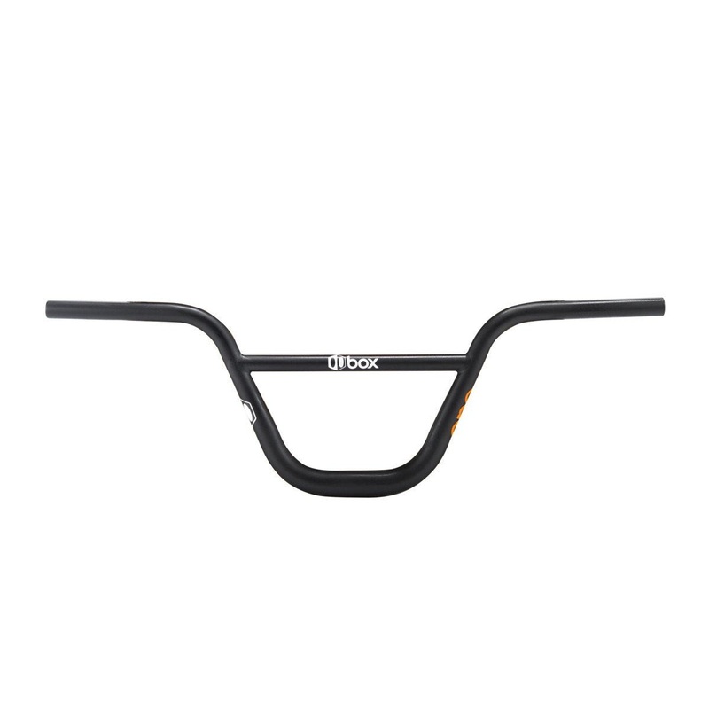 BOX ONE CHROMOLY FLAT HANDLEBAR BLACK
