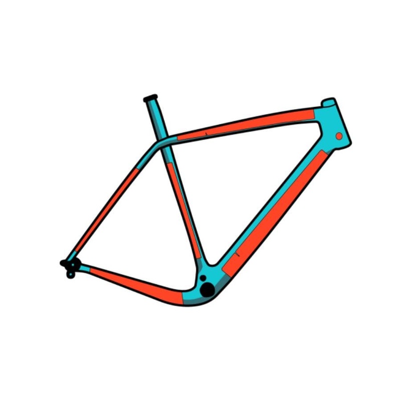 RideWrap Covered Road and Gravel Frame Protection Kit