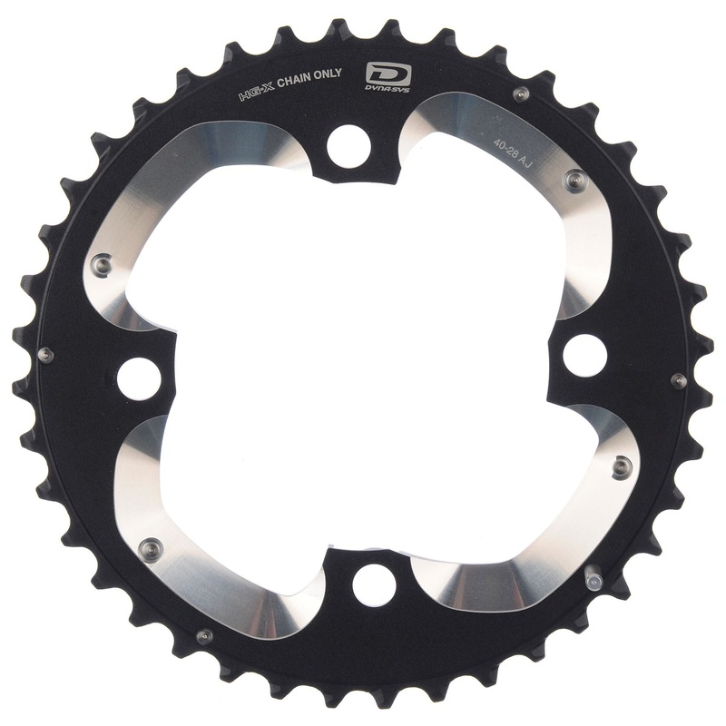 Shimano XT FCM785 10 Spd Double Chainring – Black