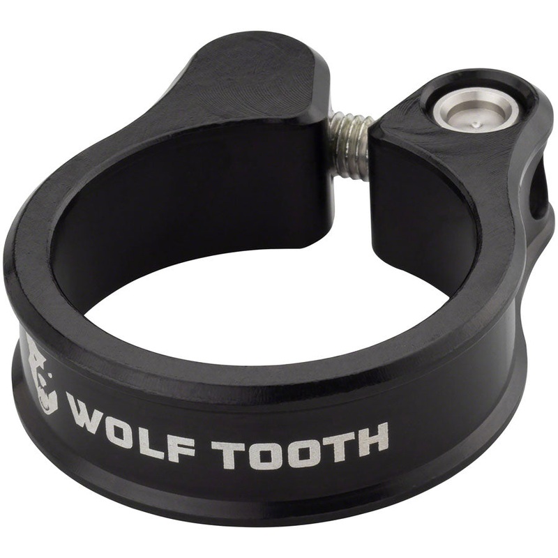 Wolf Tooth Seatpost Clamp – 31.8mm, Bolt-On, Black