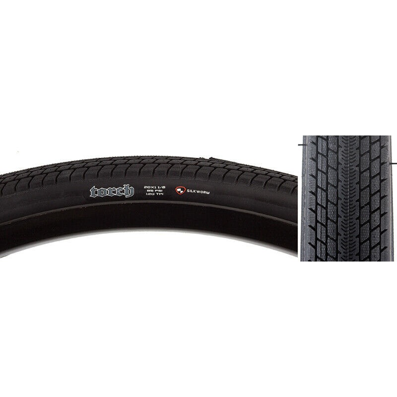 20×1-1/8 Maxxis Torch BMX Tire – Black