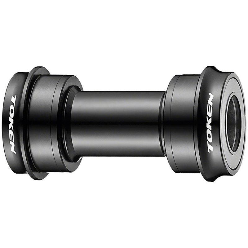 Token BB30AR Press Fit Bottom Bracket – BB30 Shimano HollowTech II Black