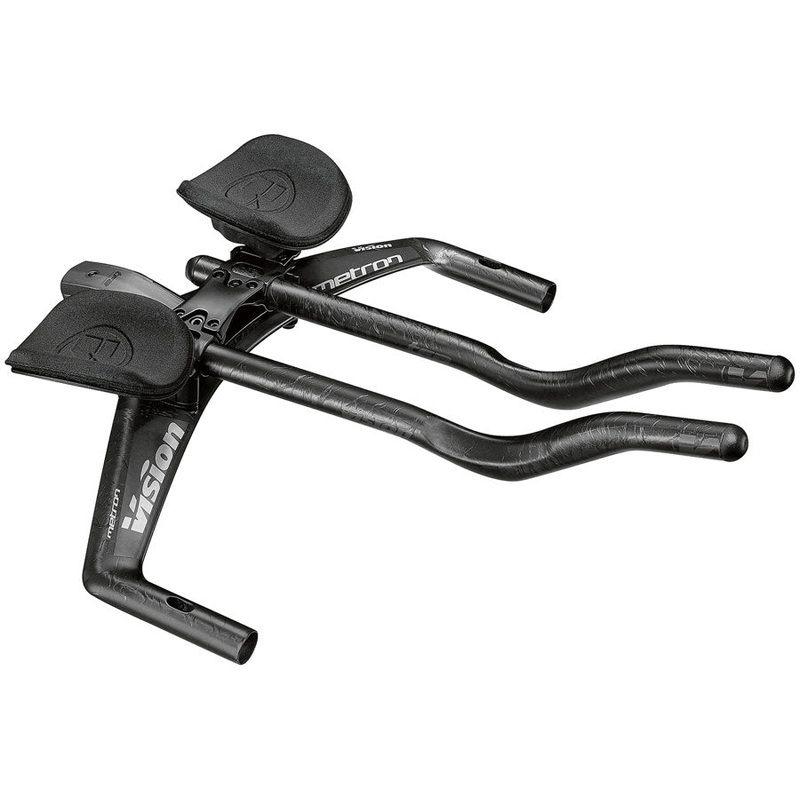 Vision TFA Integrated Handlebar/Aero Bar – Carbon Integrated 90mm 40cm BLK JS Bend