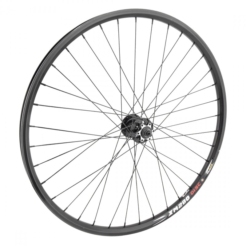 Wheel Master 27.5in WEI XM280 Front QRx100mm Double Wall Clincher 6-Bolt Black