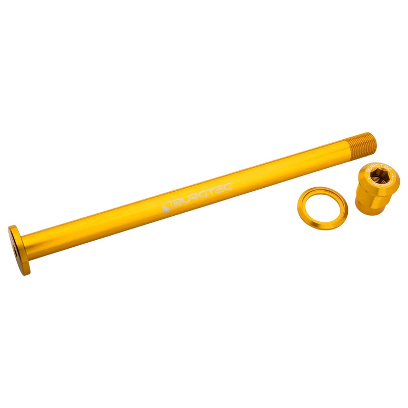 Burgtec Evil 183.5mm UDH Rear Axle – Burgtec Bullion Gold