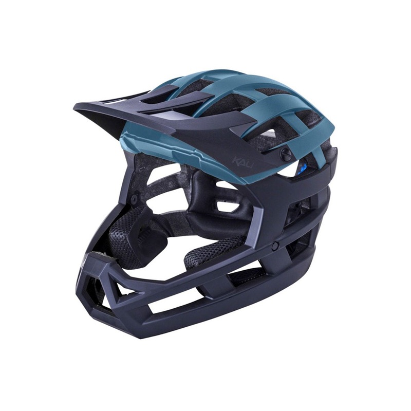 Kali Invader 2.0 Enduro Helmet – Matt Thunder-Black