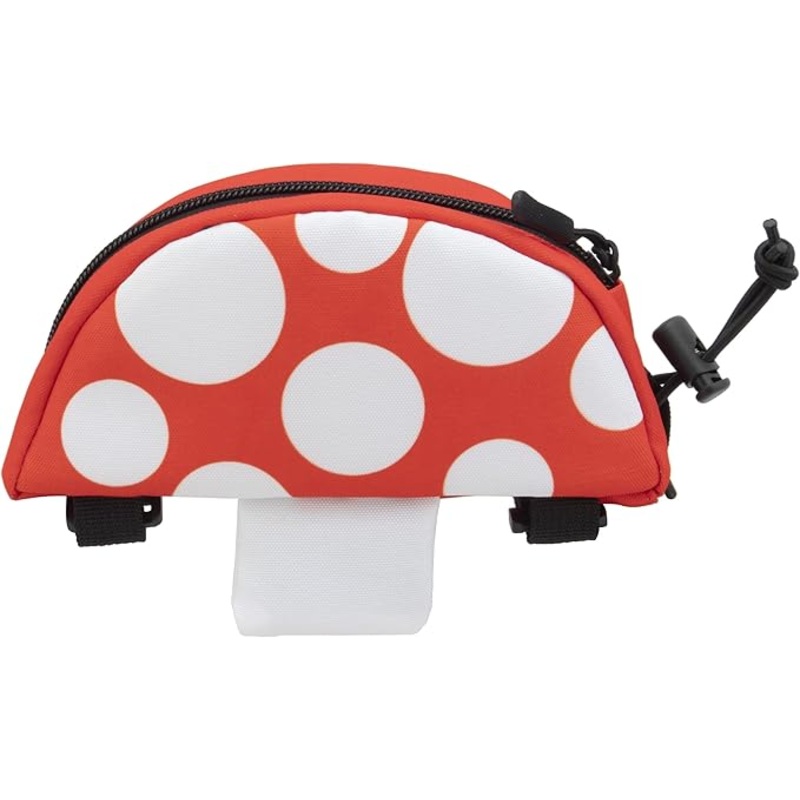 Snack! Mushroom Frame Bag (Red/White)