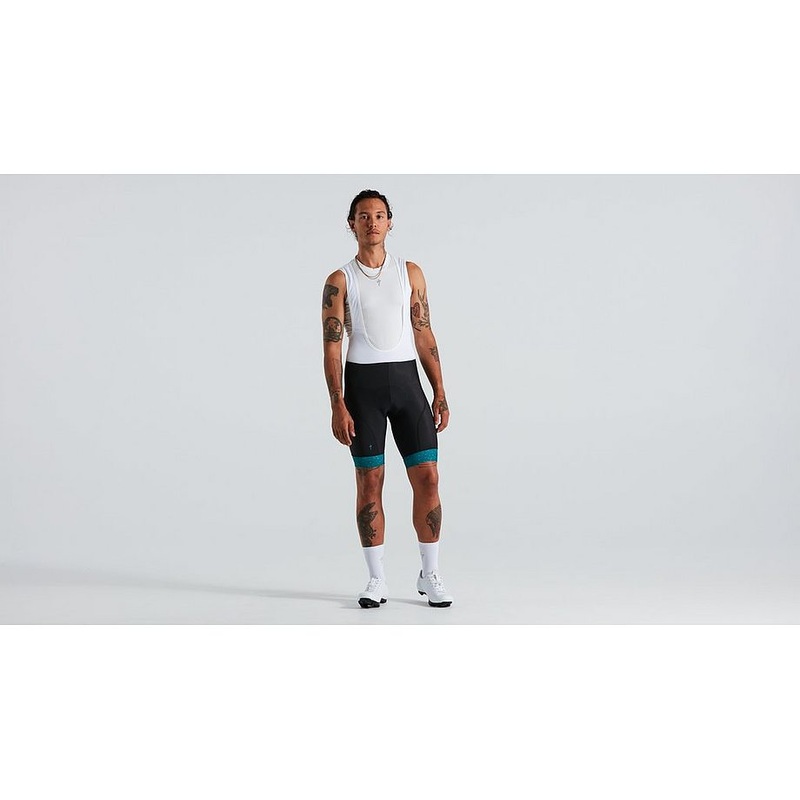 Specialized rbx logo bib short men tropical teal l