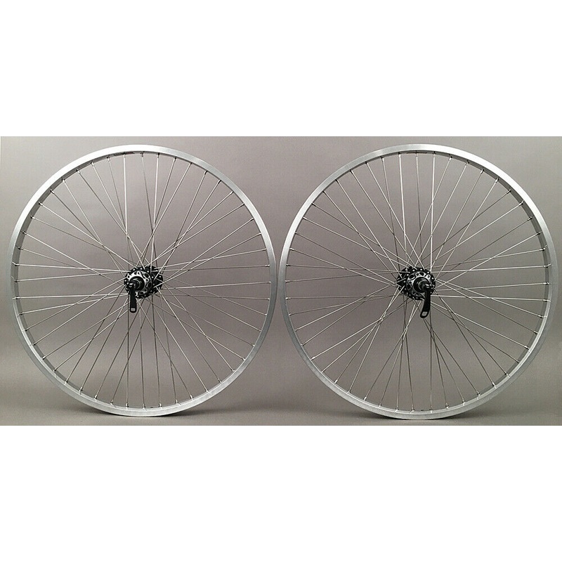 Sun Rhyno Lite 26″ MTB Bike Wheels Disc & Rim Brake 48 Spokes!