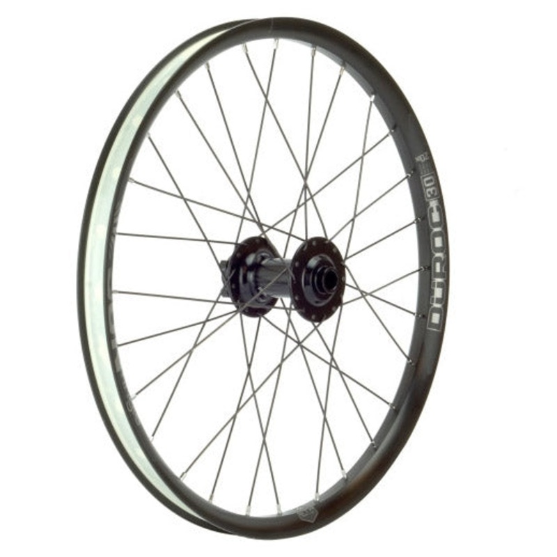 SunRingle Duroc 30 Expert 20″ Front 100×15/9QR Wheel – Black