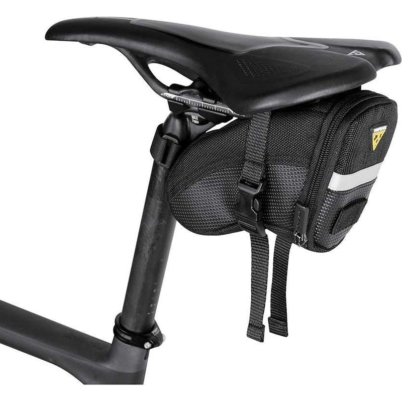 Topeak Aero Wedge Seat Bag – Strap-on Small Black