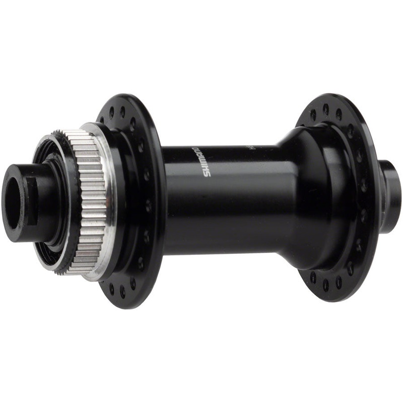 105 HB-R7000 Front Hub – 12 x 100mm Center-Lock Black 32h