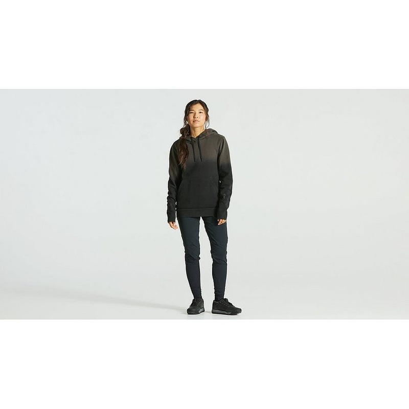Specialized legacy spray pull-over hoodie wmn black m