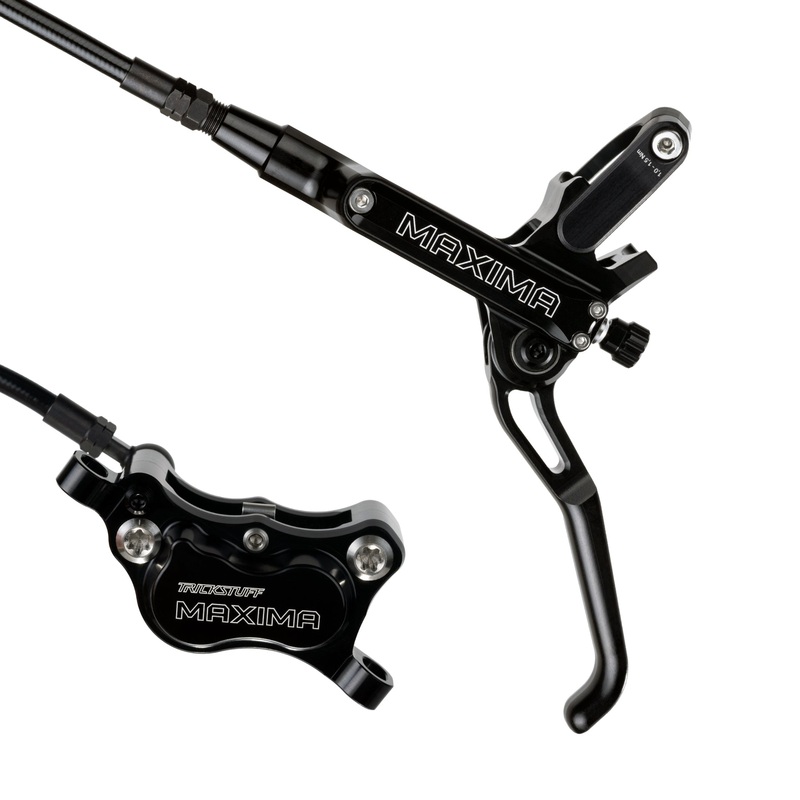 Trickstuff Maxima Brakeset, Black, Kevlar Hose Front 900mm – Rear 1700mm, C42 Caliper